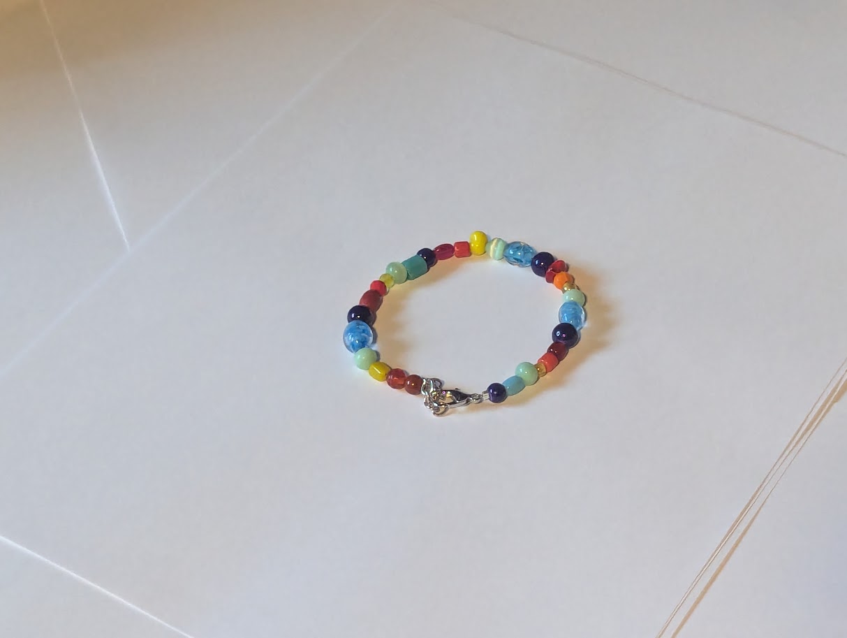 Rainbow wire Bracelet