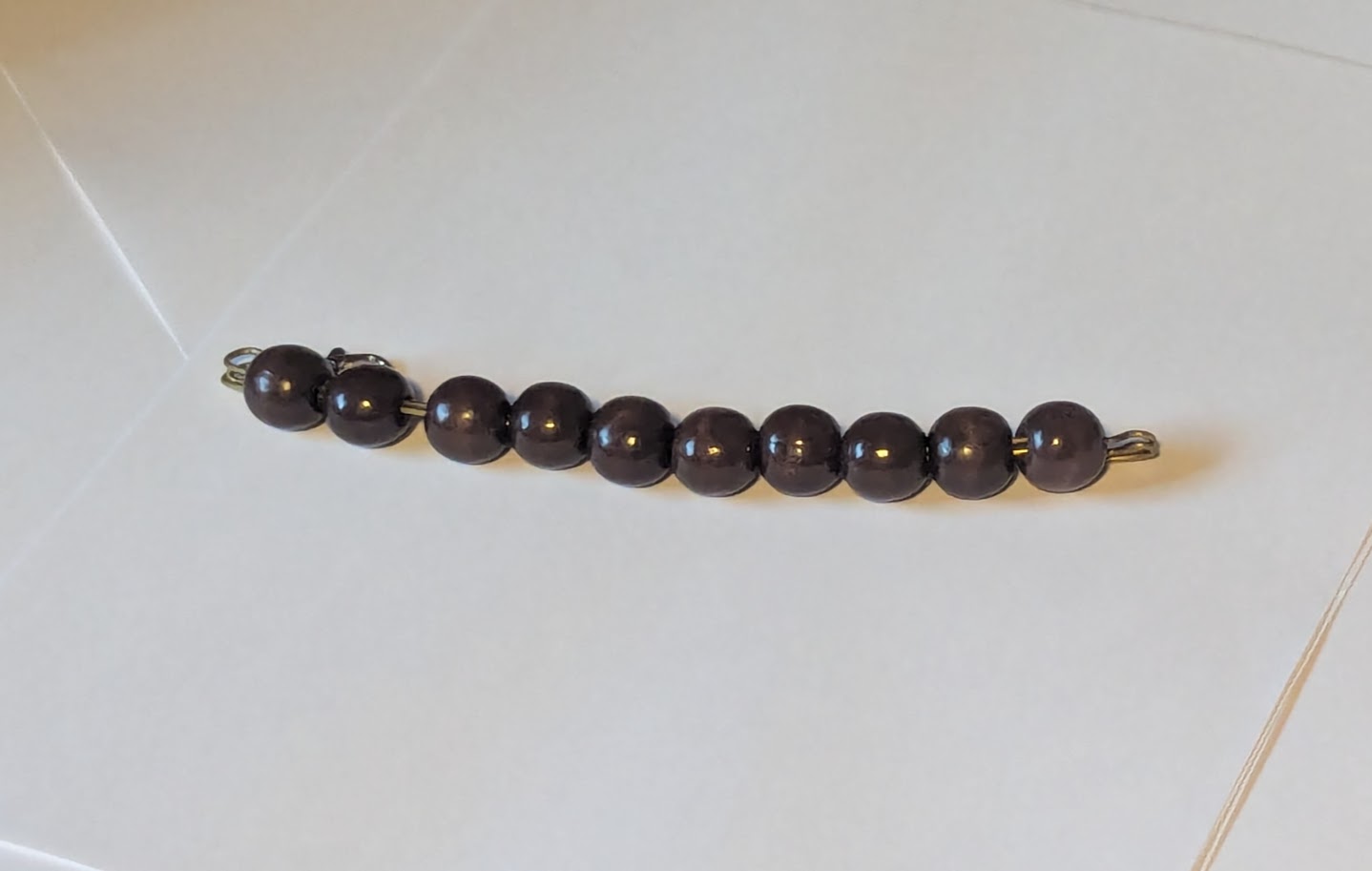 Wood Beads On wire fidget